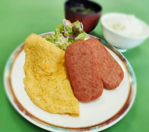 ポーク玉子定食