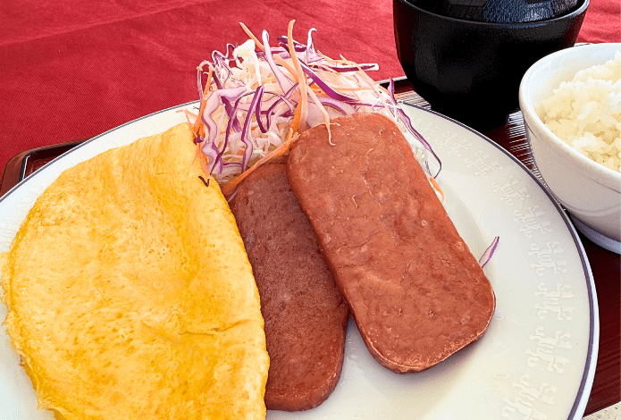 ポーク玉子定食