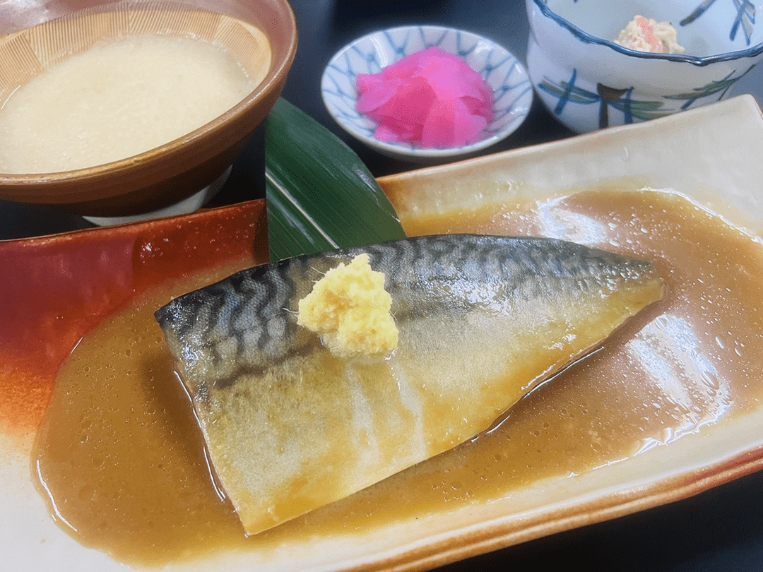 さば味噌・とろろ定食