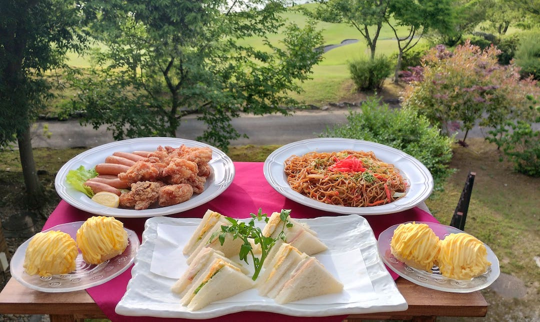 料理3品ケーキ付ドリンク付