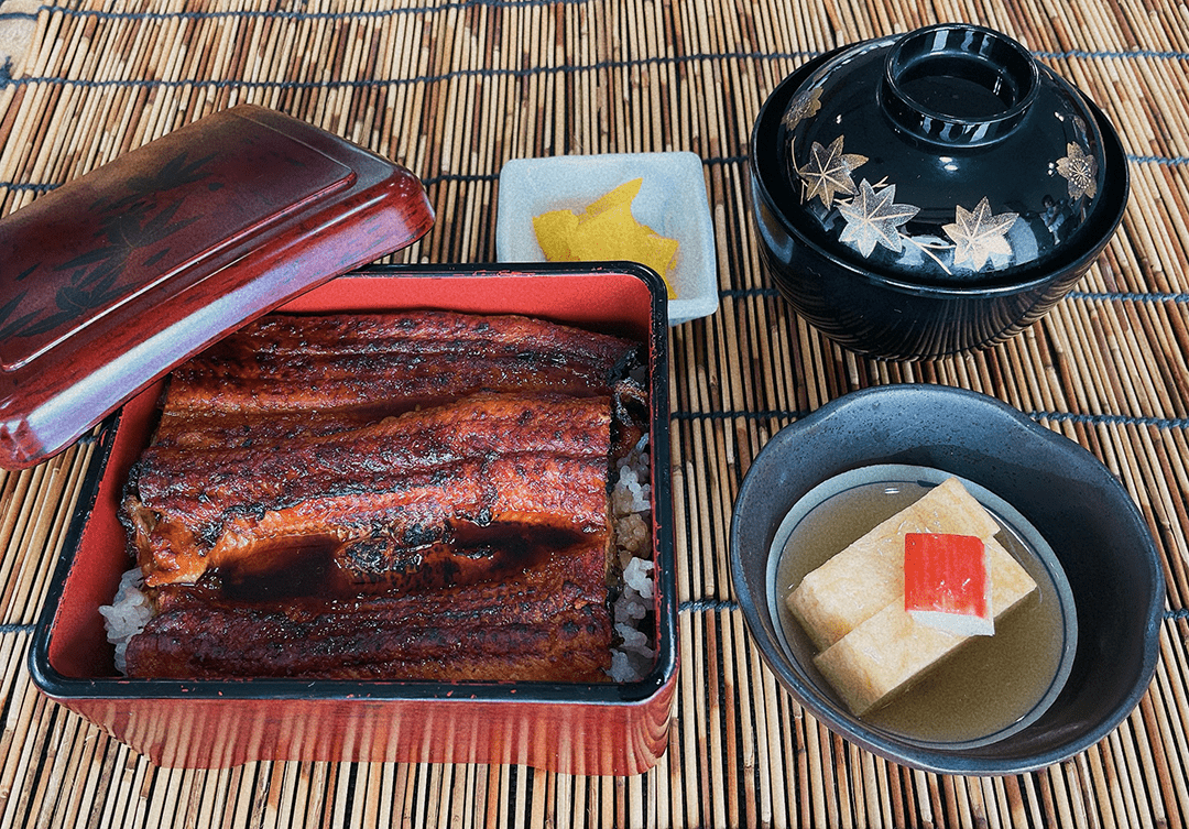 鰻重”お吸い物付”