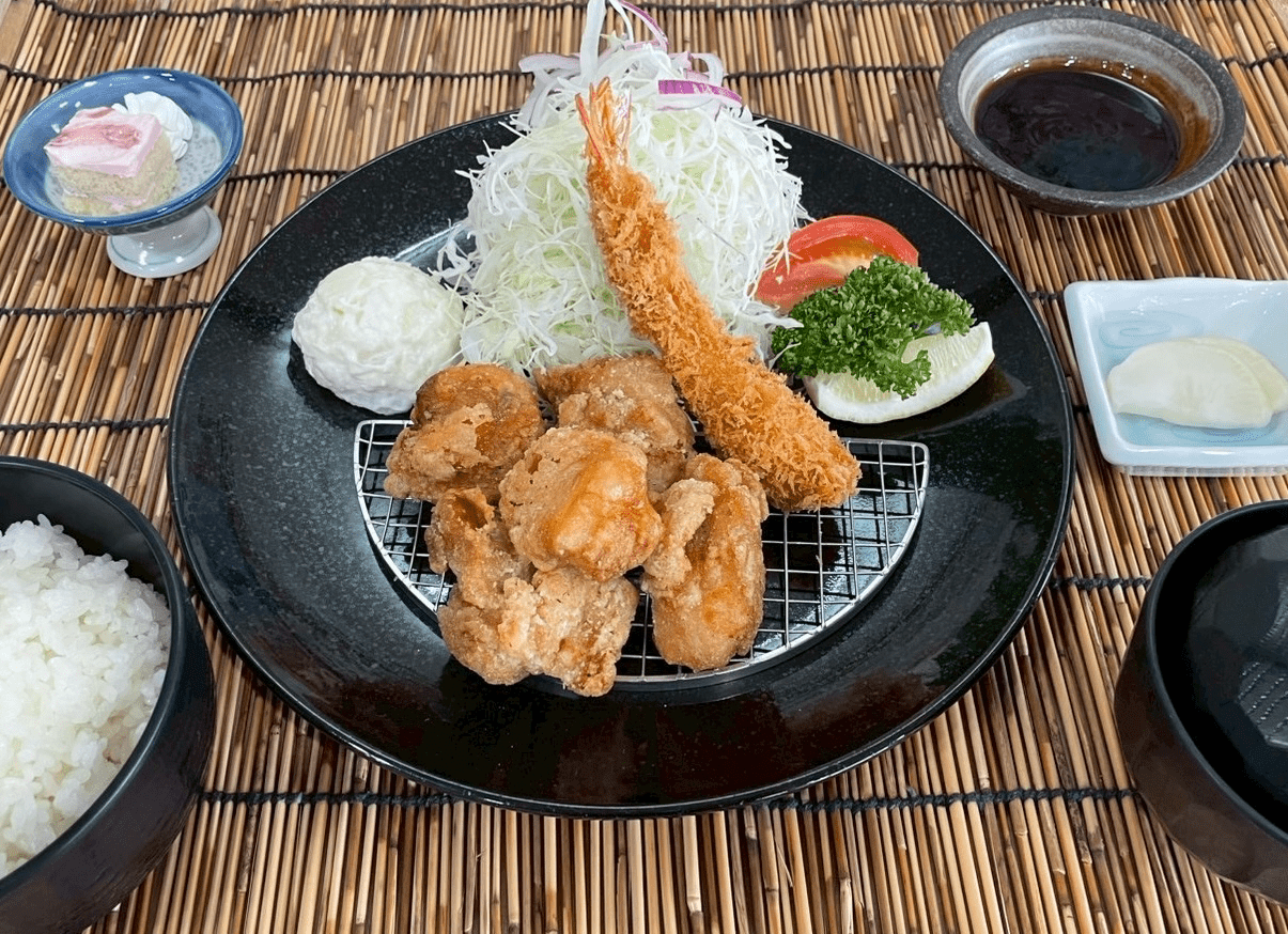 若鶏のからあげ御膳