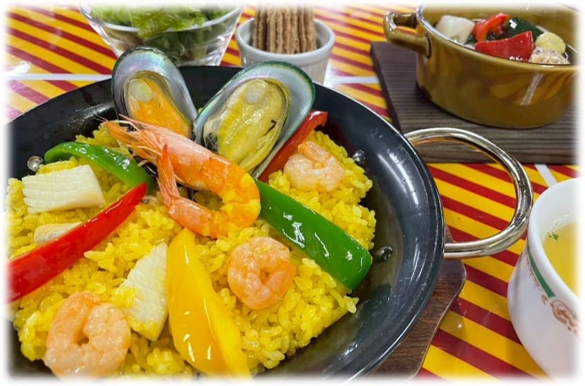 ‟セベオリジナル”スペインランチ