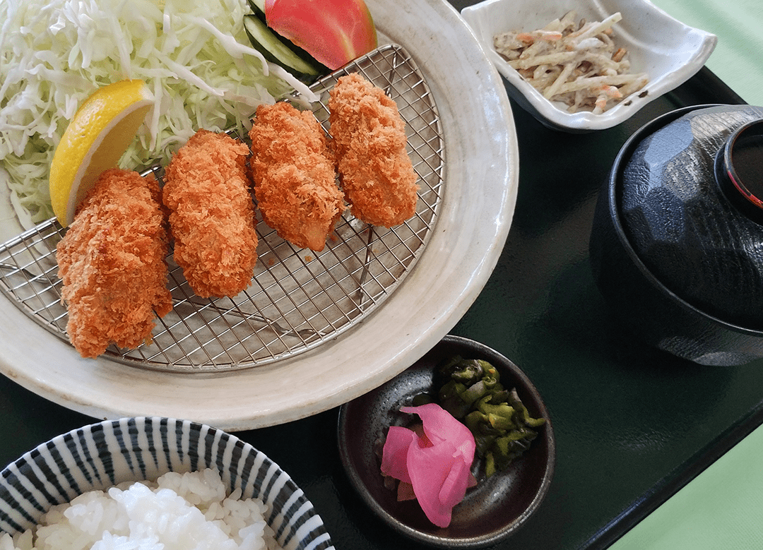 牡蠣フライ膳