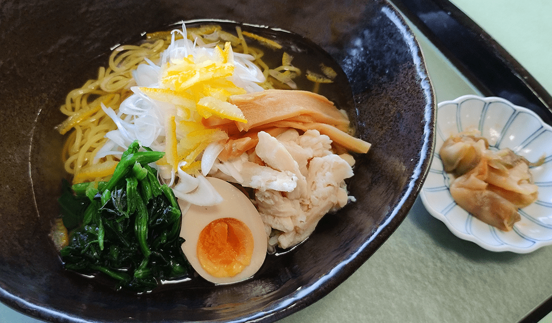 冷やしゆず塩ラーメン